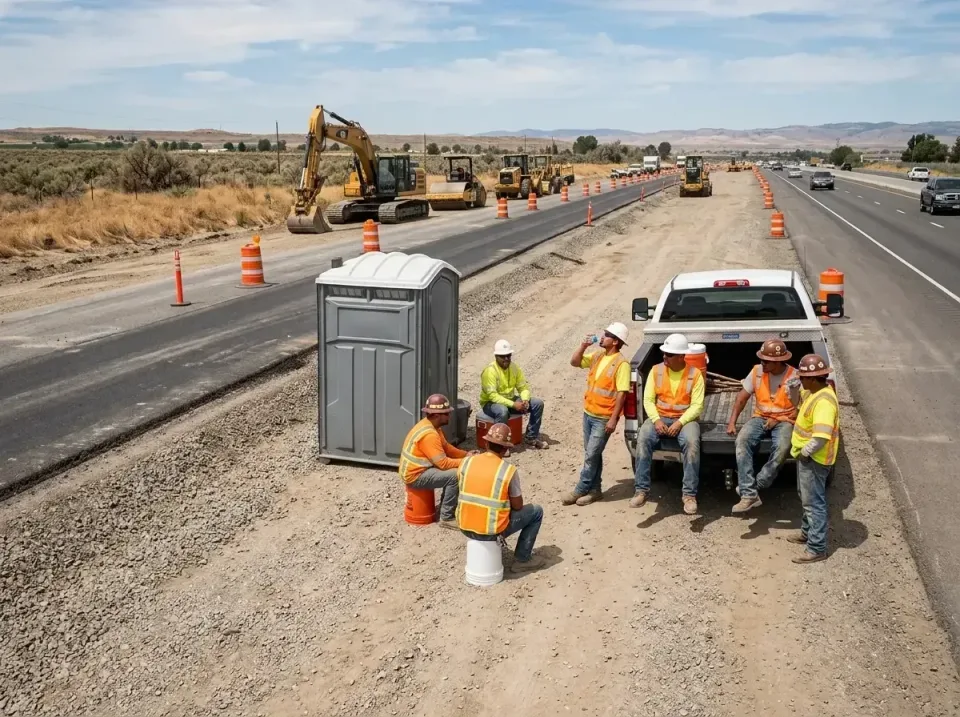 highway-road-construction-crew-007 — frequently asked questions, Porta Potty and Restroom Rentals in Norway, MI